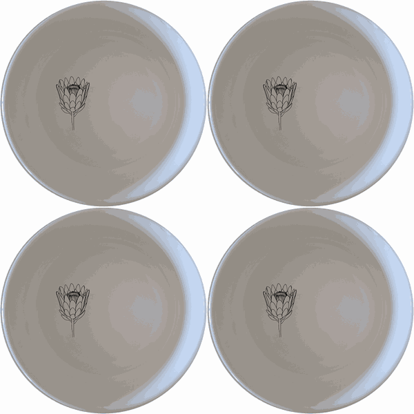 King Protea Flower Bowl Set of 4 - Range 3