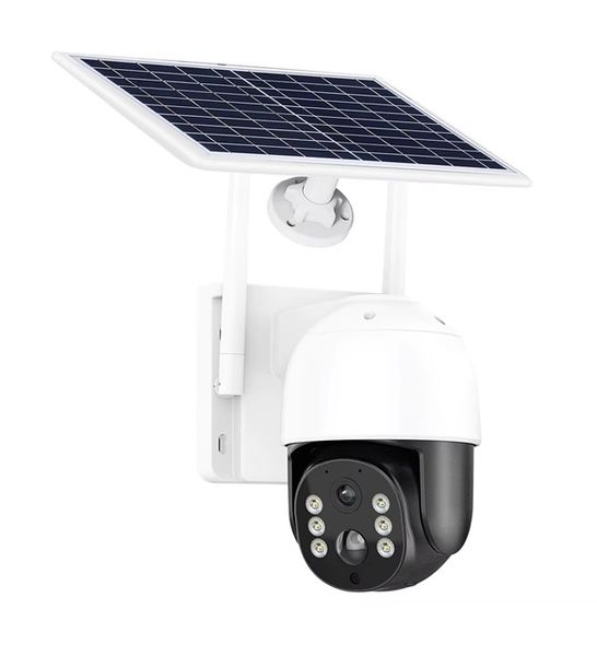 Solar Powered 4G Surveillance Camera ICSee App