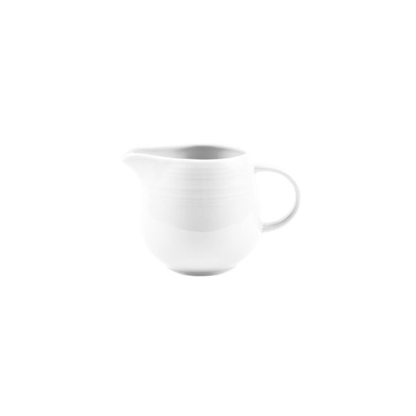 Jenna Clifford - Embossed Lines Whisper White Creamer