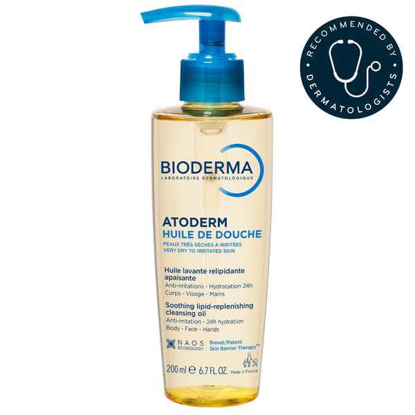 BIODERMA Atoderm Shower Oil Cleanser for Dry Itchy Sensitive Skin 200ml