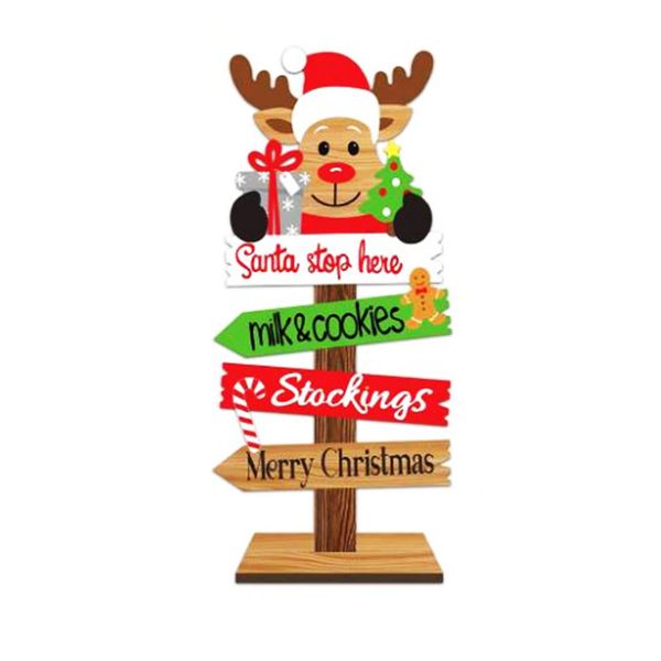 Reindeer - Standing Wooden Christmas Decoration