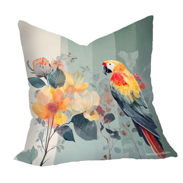 Tropical Whisper Luxury Scatter Cushion by Wikus Schalkwyk
