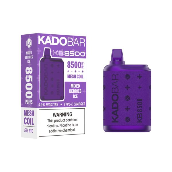 Kadobar 8500 Puffs Disposable Vape - Mixed Berries Ice