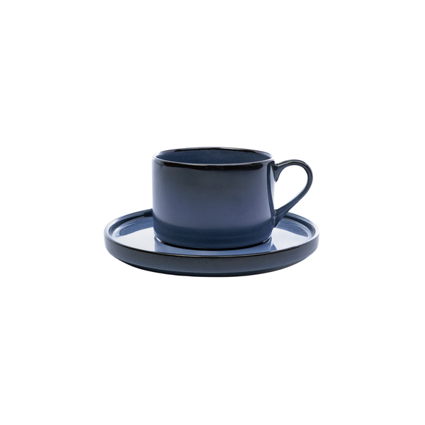 OMADA - Stonehues Cup &amp; Saucer set of 4