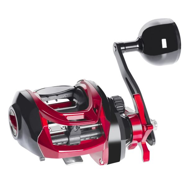 TA800 Wide-Body Baitcasting Reel - 6.3:1 Gear Ratio, 6+1BB, 18KG Max Drag