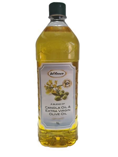 Extra Virgin Olive Oil and Canola Blend Cooking Oil - 1L