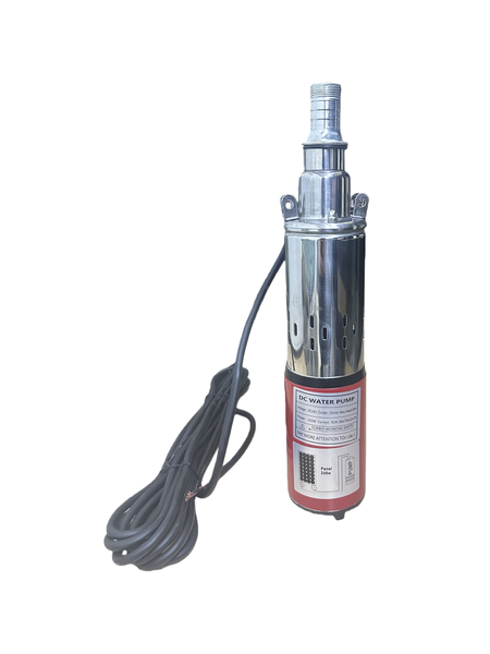 High-efficiency solar water pump, DC 24V, 250W (solar panel not included)