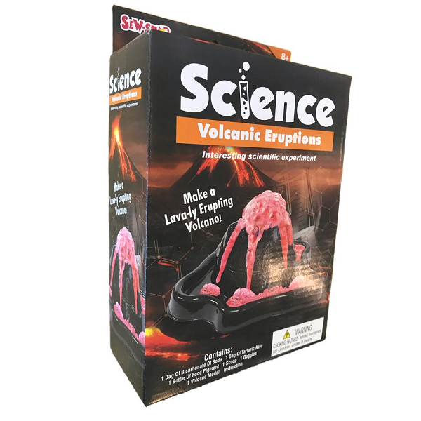 Volcanic Eruptions Science Kids Experiment Kit Sew-Star
