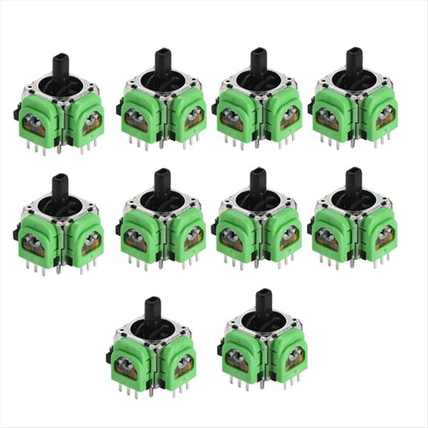 10 Pcs for Ps5 Hall Electromagnetic Joystick Gen 3 Adjustable Hall