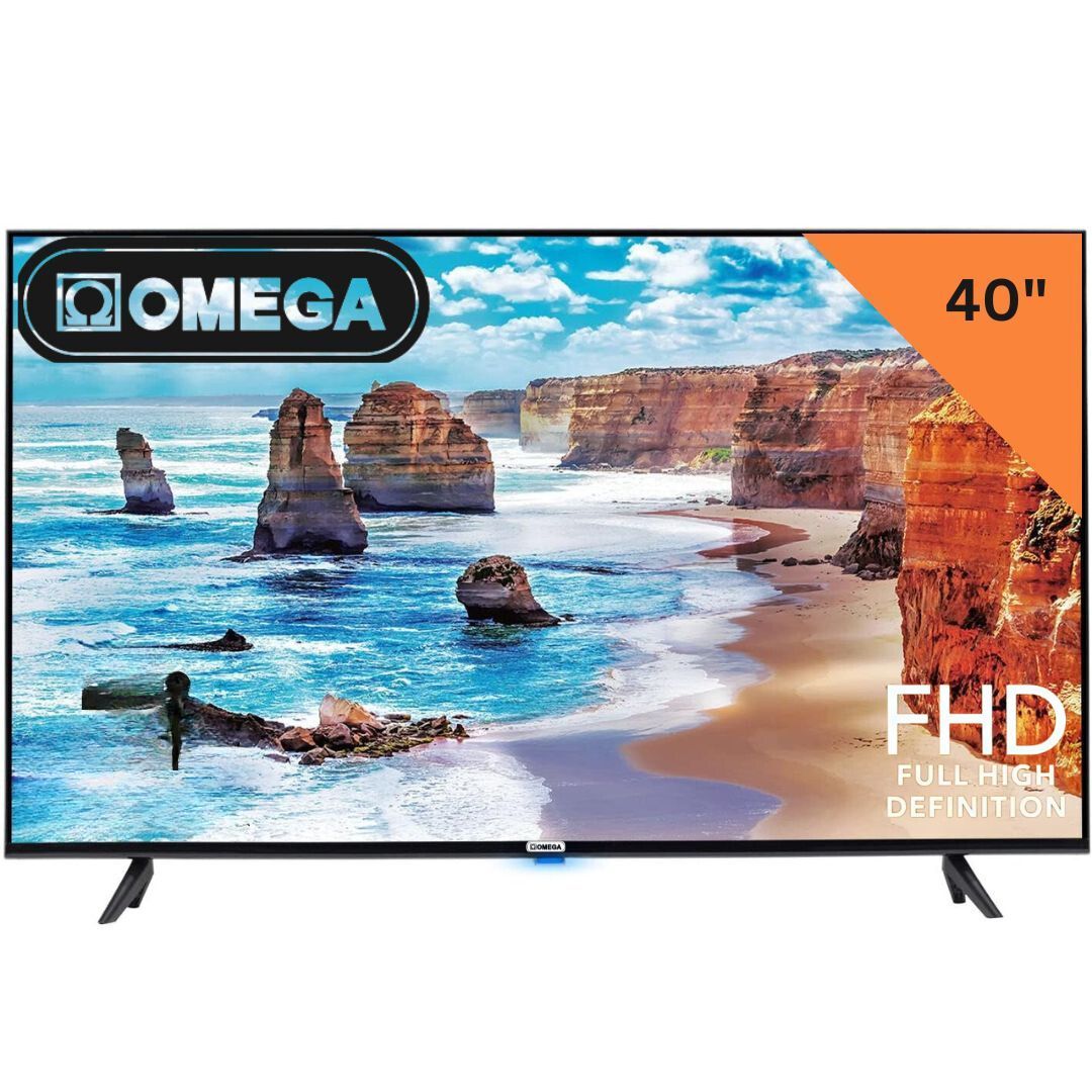 Omega 40" Full HD Non-Smart TV Wide Color Changer HDMI / USB / AV Mode