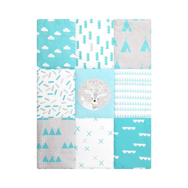 Snuggletime Quilt Set - Reindeer - 4-Piece