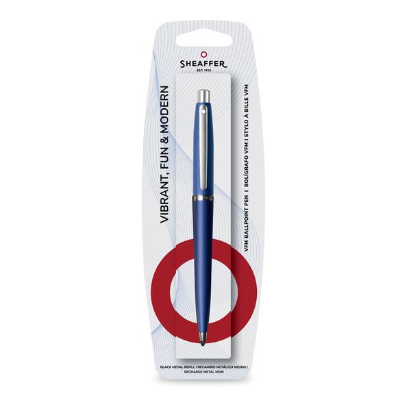 Sheaffer VFM Neon Blue Ballpoint Pen