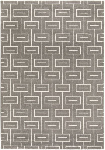 Rug Warehouse Nimbo Geo Pattern Grey