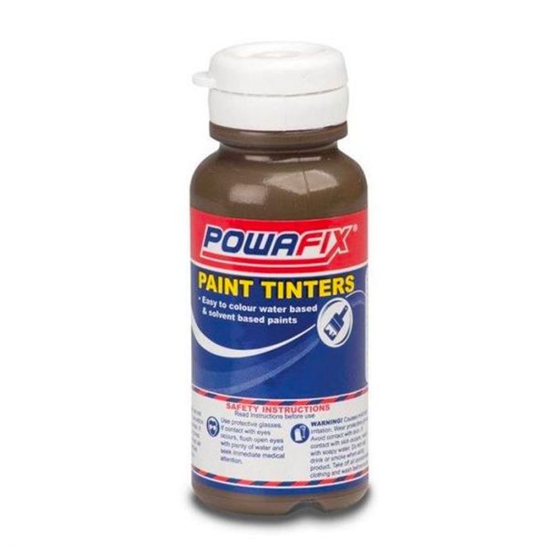 Bulk Pack 6 x Powafix Paint Tinters Red Oxide 50Ml