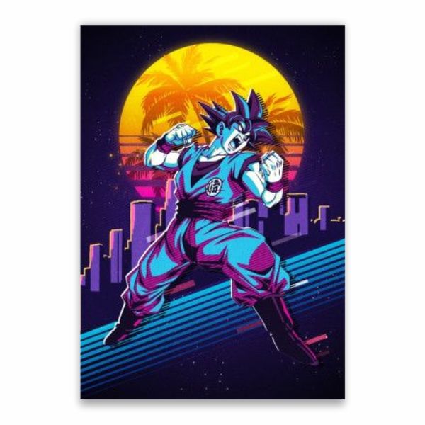 Goku City Poster - A1