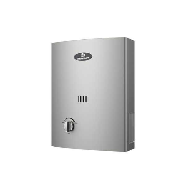 Dewhot, 5L Low Pressure Gas Geyser - Perfect for camping and Small Basins