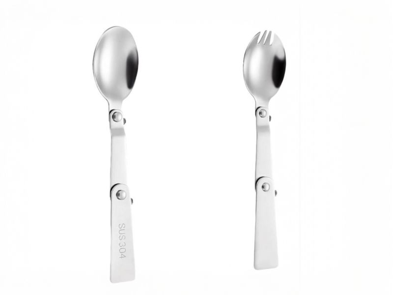 Foldable Salad Server Set -2 Pieces