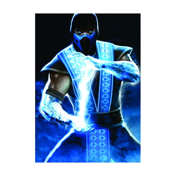 Mortal Kombat Sub-Zero Blue Ice - A1 poster