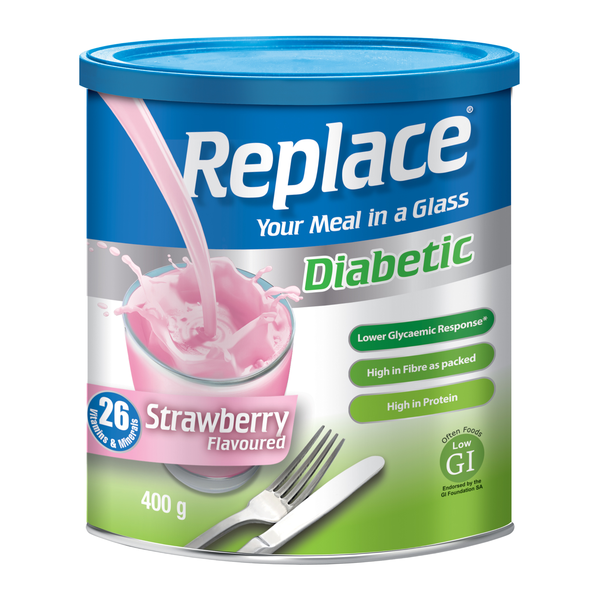 Replace Diabetic Strawberry - 400g