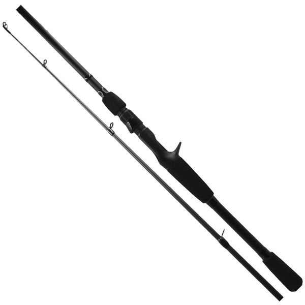 Black Series Baitcast Rod - Medium - 7'6Ft - 2 Piece