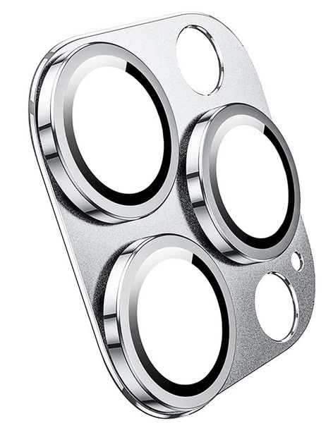 Camera Protector For Apple iPhone 14 / 14 Max / 14 Pro / 14 Pro Max-Silver