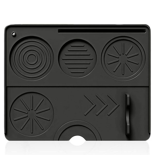 Espresso Tamper Mat Espresso Tamping Station Non-Slip Coffee Tamper Mat Esp