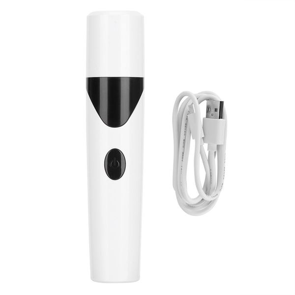 Pet Electric Nail Grinder USB Charging Low Noise ABS Material Paw Grooming