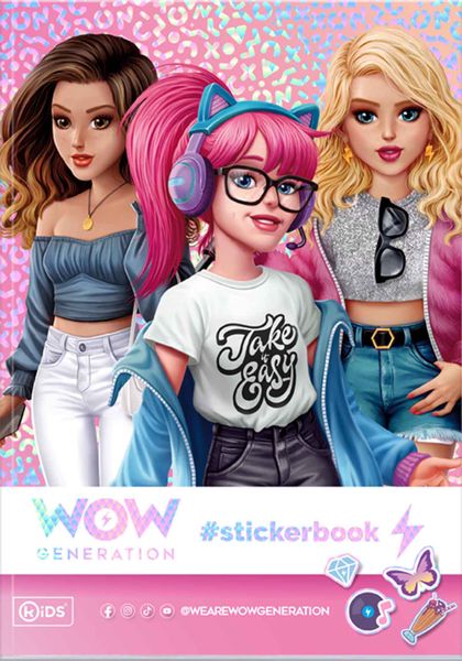 Wow Generation 24 Sticker Book Set-Blindbox