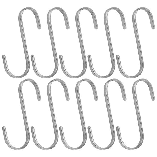 Set Of 10 S Stainless Steel Suspension Hooks For Kitchen Cookware Or