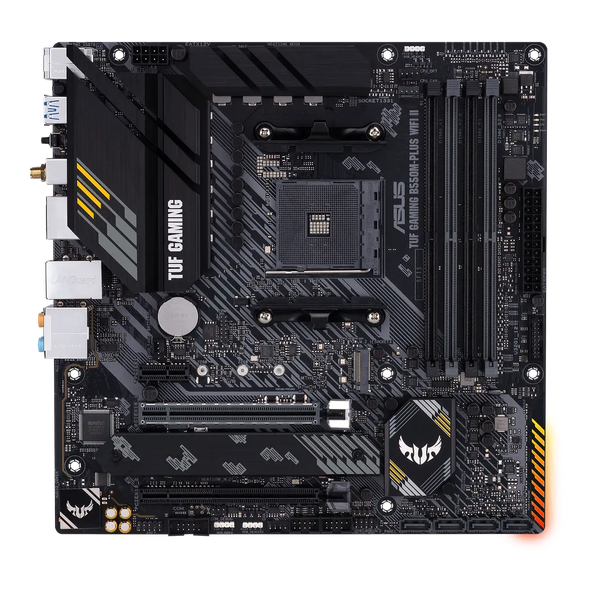 ASUS TUF GAMING B550M-PLUS WIFI II Motherboard - mATX 128GB DDR4 PCIe 4.0