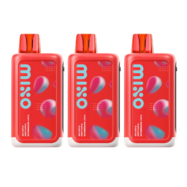 Friobar Mixo 40K 50mg Watermelon &amp; Lush Ice (Pack of 3)