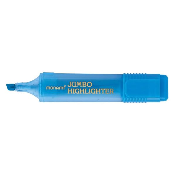 Monami Jumbo Highlighter (Blue) X 3 image