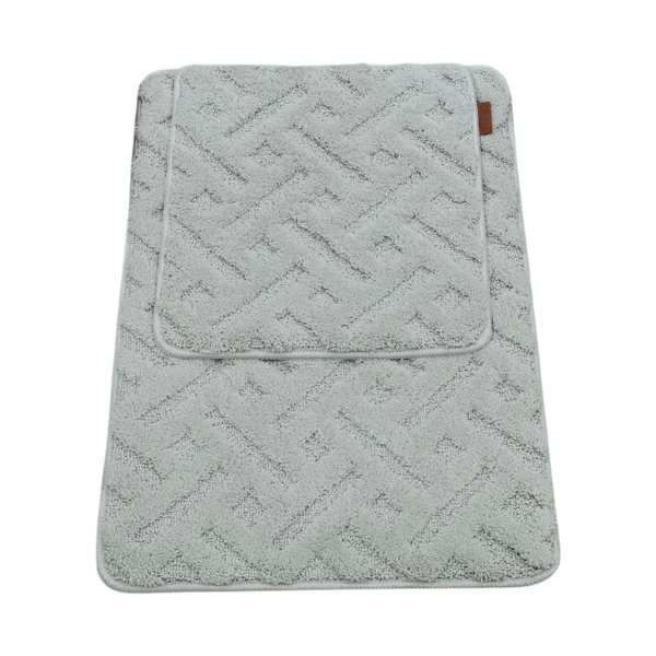 2 Piece Ultra-Soft, Non-Slip, Absorbent Bathroom Mat