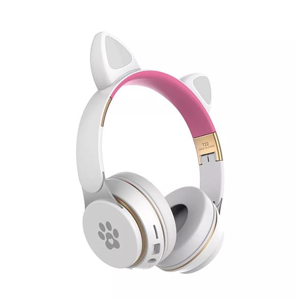 Kids Portable Wireless Bluetooth Stereo Headphones T22