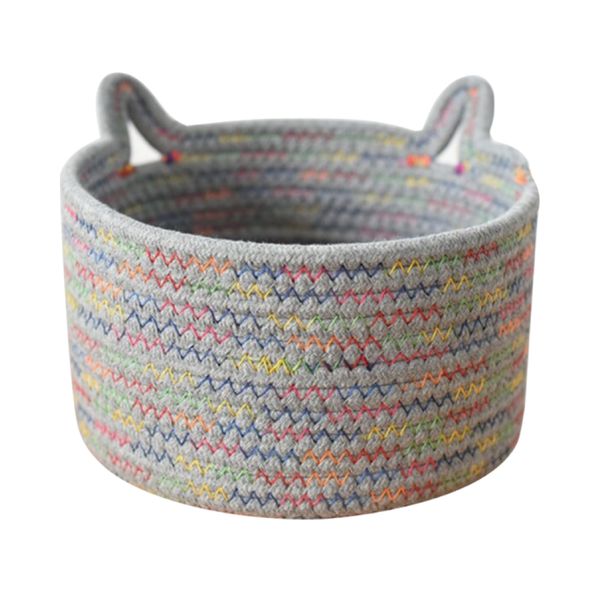 Home Decor Foldable Multifunctional Woven Storage Basket Set of 3