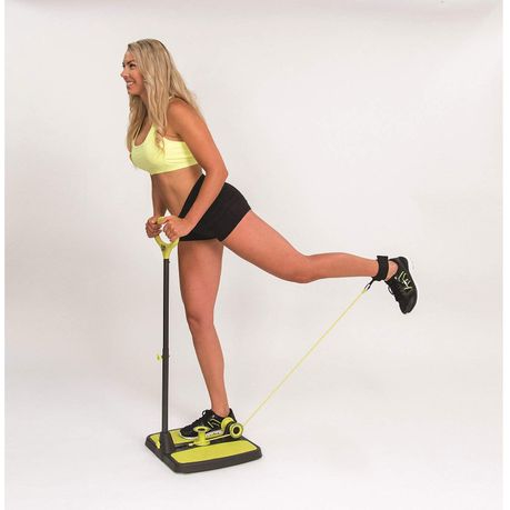 Resistance band workout discount machine