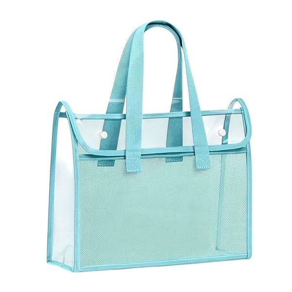 Transparent Mesh Document Bag