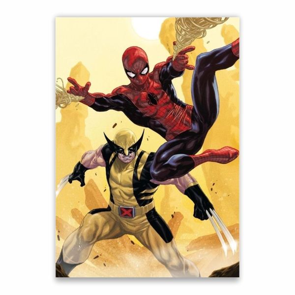 Spider-Man And Wolverine Poster - A1