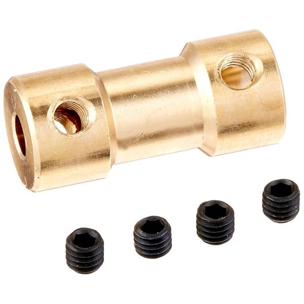 Rc Airplane 3Mm To 5Mm Brass Motor Coupling Shaft Compatible with None