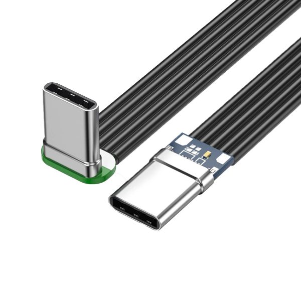 MultifunctionType-C To Type-C Right Angle Fast Charging Cable 1m