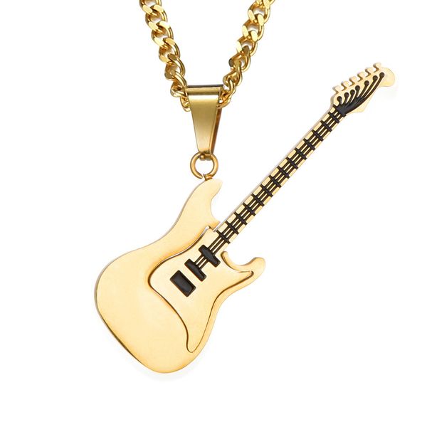 Guitar Pendant Necklaces - Men's Necklaces
