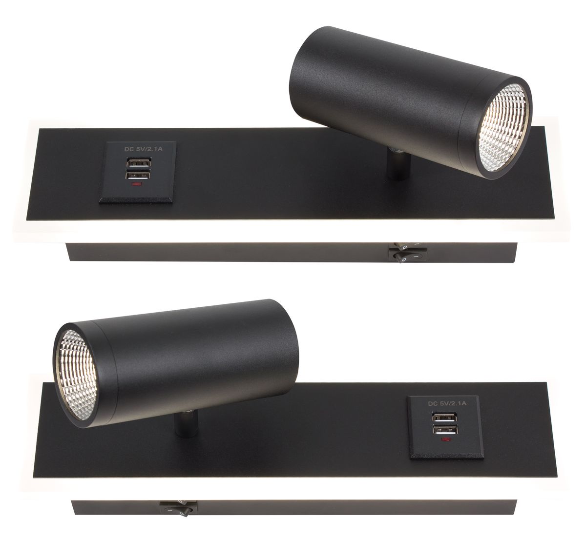 Twin Set of Bedside Wall Lamps With USB Port Shop Today. Get it