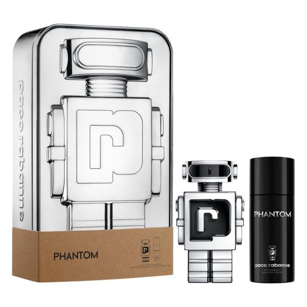 Paco Rabanne Phantom Eau de Toilette Set - 100ml EDT &amp; 150ml Deodorant