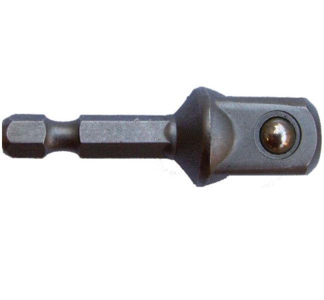 Tork Craft - Socket Adaptor 3/8"M Sq x 50mm 1/4"M Hex Shank Bulk - 4 Pack
