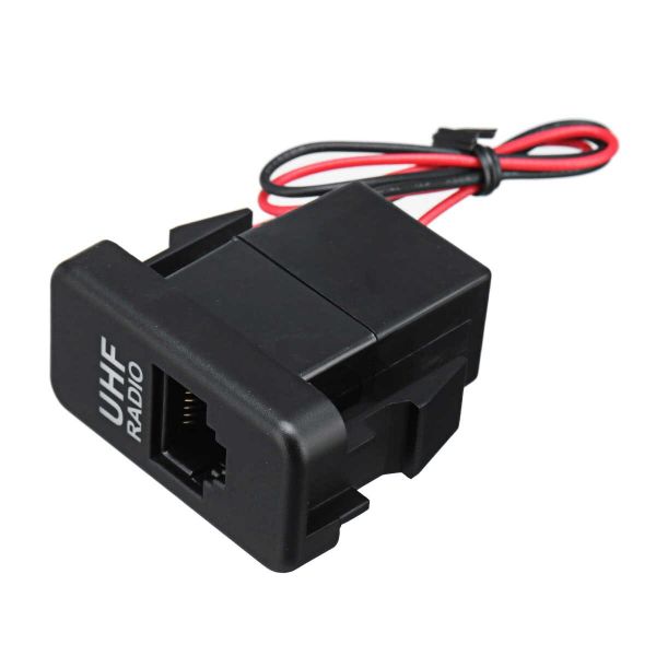 RJ45 Car Dash UHF/VHF Radio Interface Switch Panel for Toyota 40x20mm