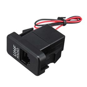 RJ45 Car Dash UHF/VHF Radio Interface Switch Panel for Toyota 40x20mm ...