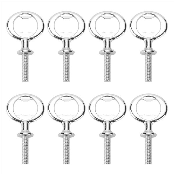 8 Pieces Bottle Opener Kit Metal DIY Craft Beer Blank
