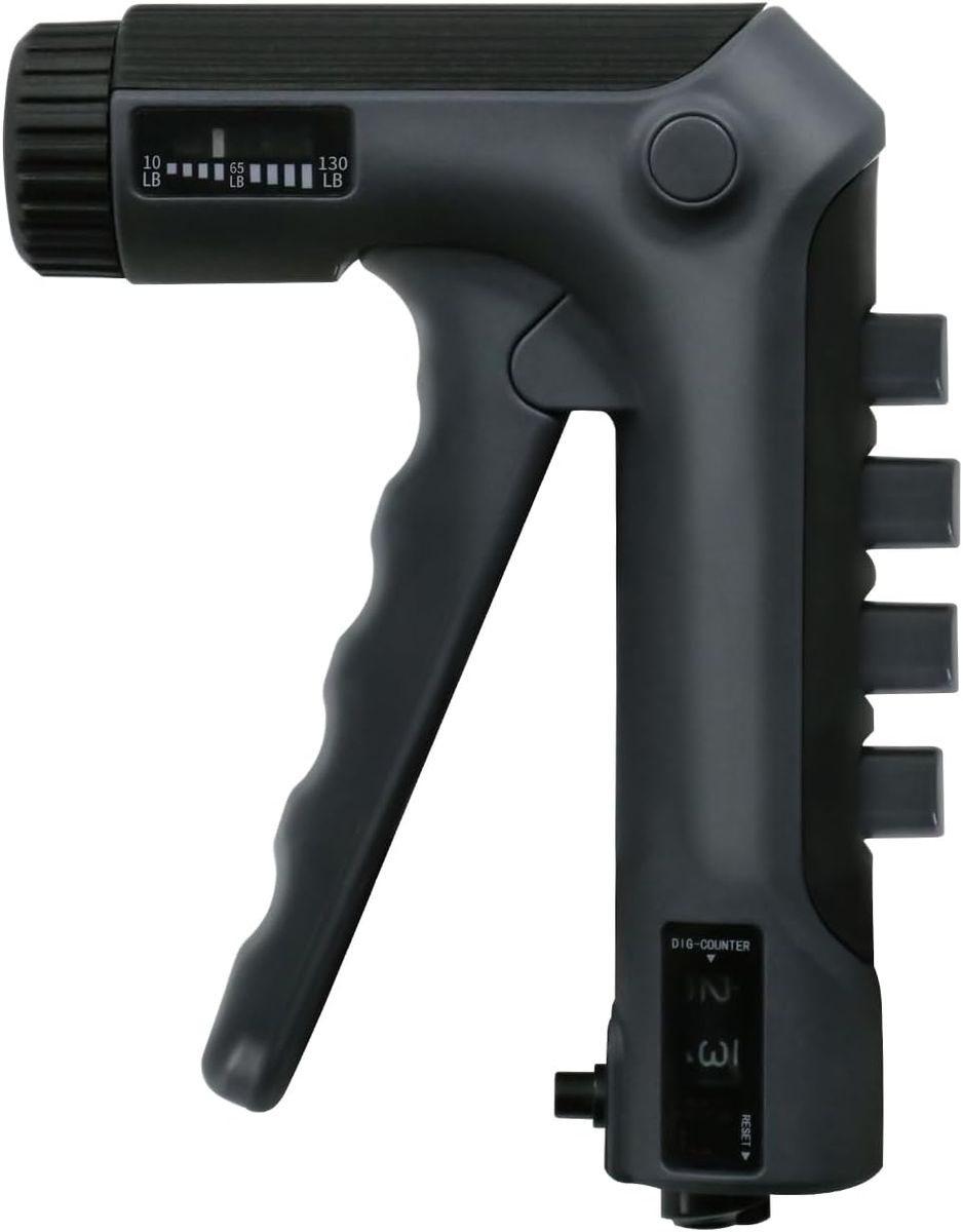 Adjustable Resistance Grip Strength Trainer with Finger Exerciser(10-130 )