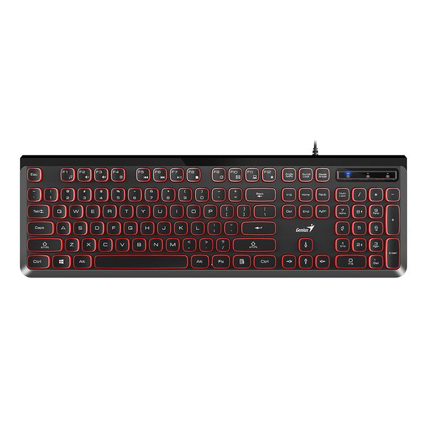 Genius Slimstar C260 Black Keyboard