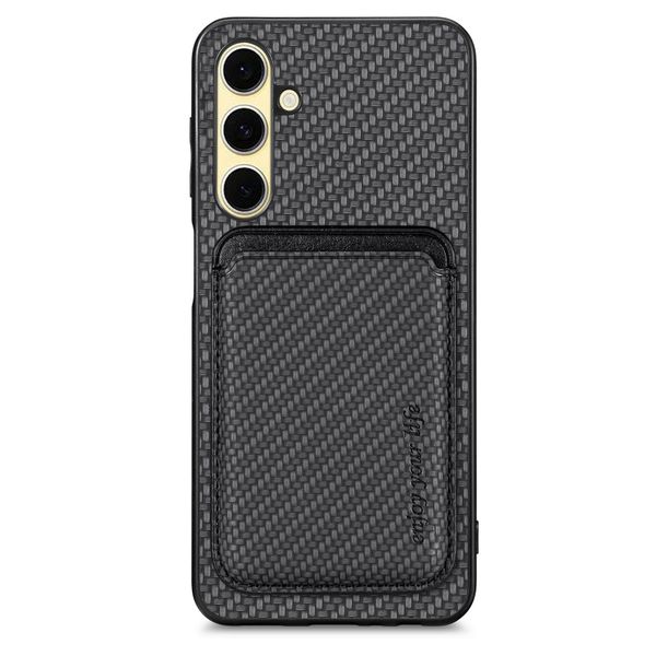 Leather Magnet Detachable Case Compatible With Samsung Galaxy S24 FE Cover